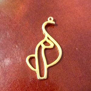 Gold Tone reversible Cat Pendant-bundle me!